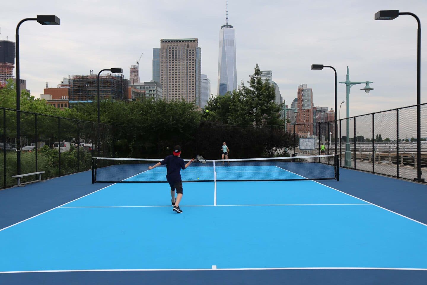 Hudson River Park (Pier 40) tennis courts